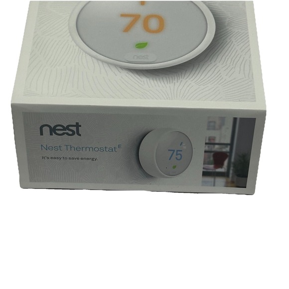 Google Nest E Smart Home Wifi Digital Programable Thermostat T4000ES - Picture 2 of 13